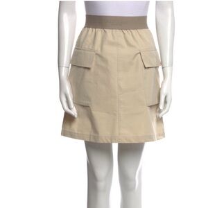 Essentials Beige Pencil Skirt